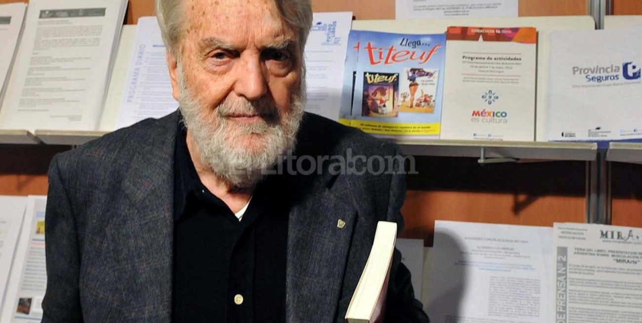 Osvaldo Bayer en Estación Palabras