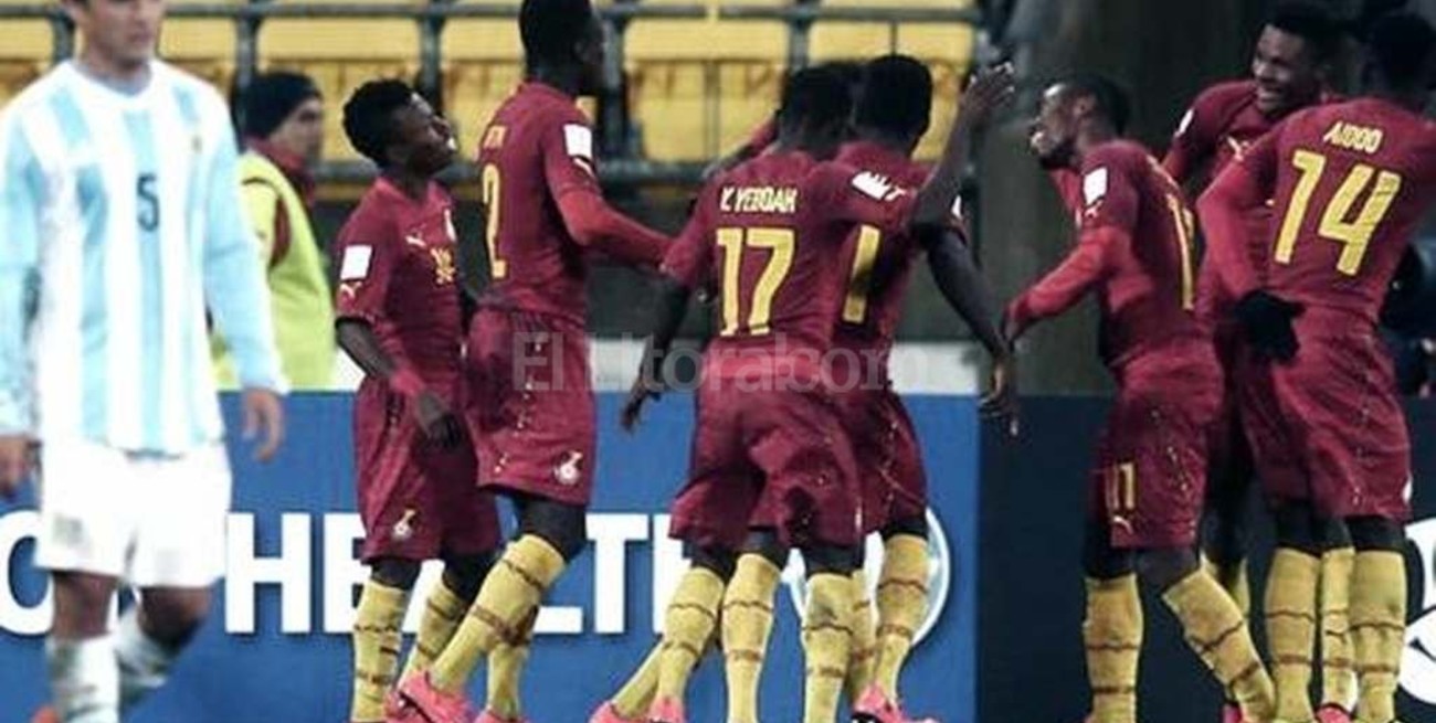 Argentina perdió con Ghana y comprometió su futuro en el Mundial Sub 20