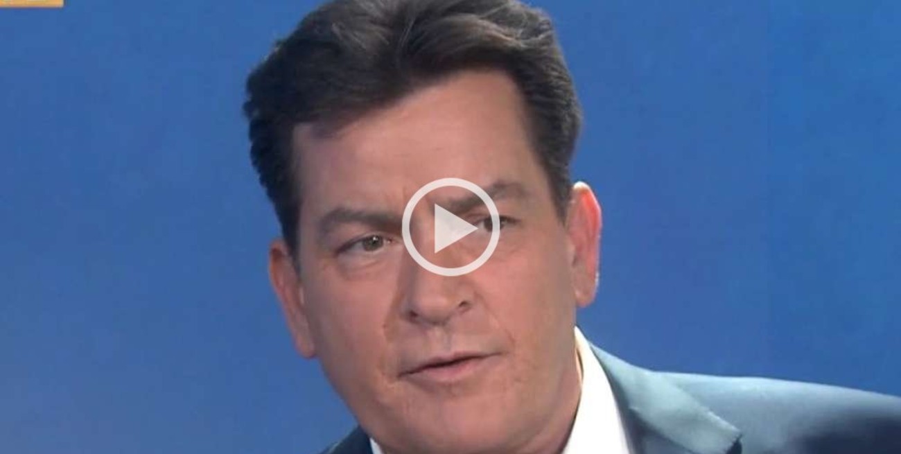 Charlie Sheen reveló que es HIV positivo 
