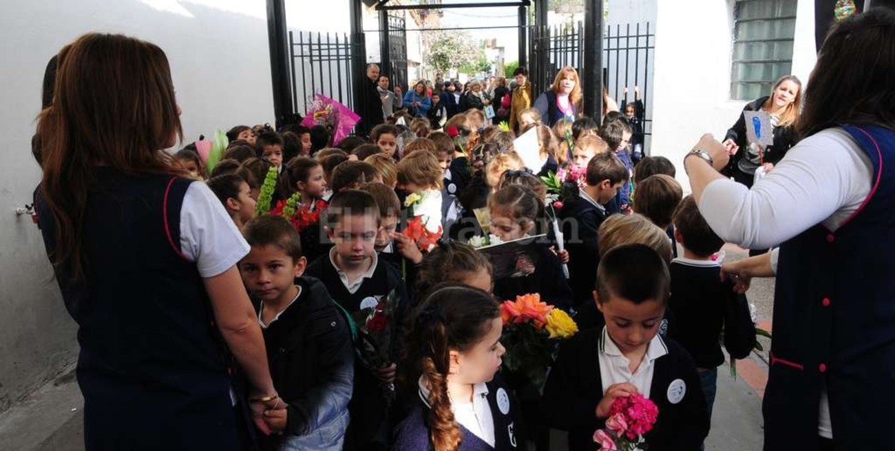 El jardín Virgen del Rosario celebra su 25º aniversario