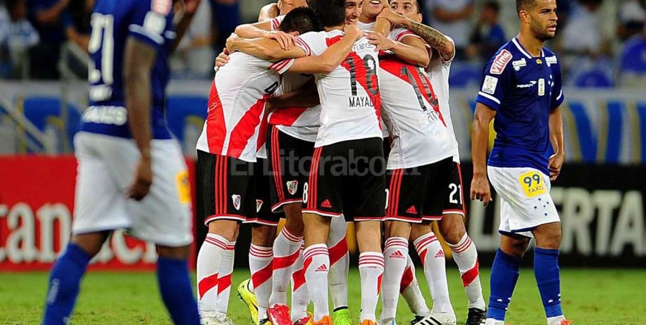River goleó a Cruzeiro y clasificó a semifinales 