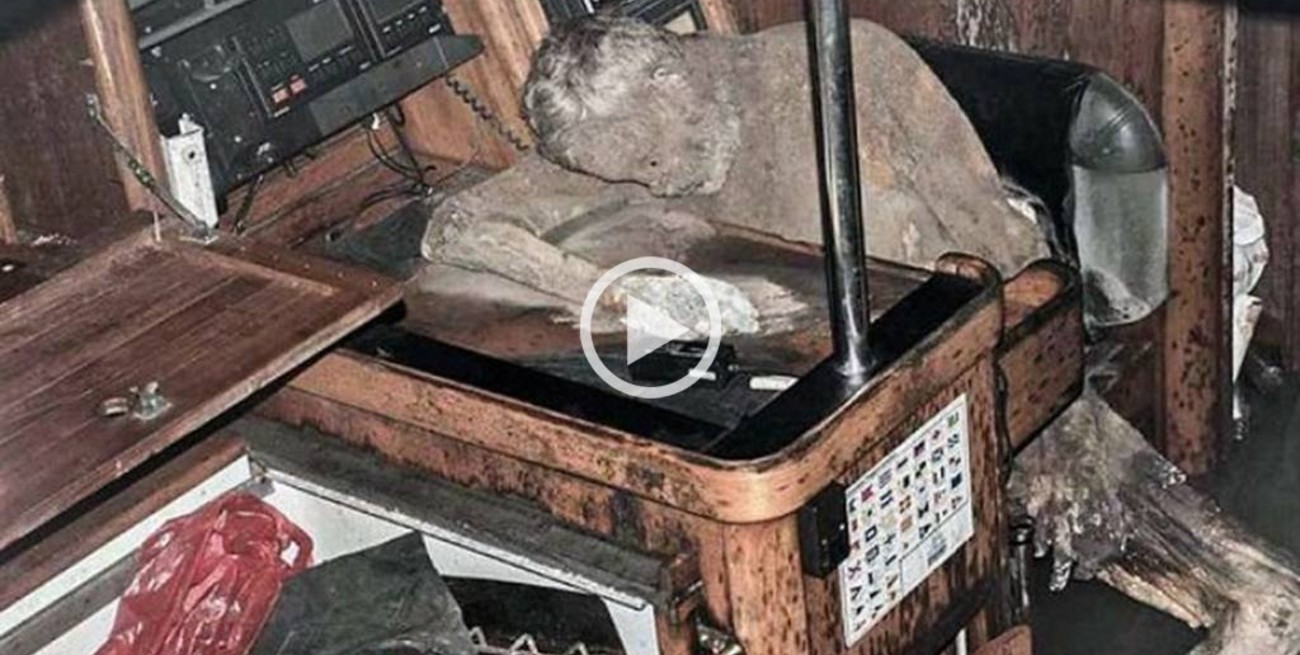 Video: así fue el hallazgo del barco fantasma