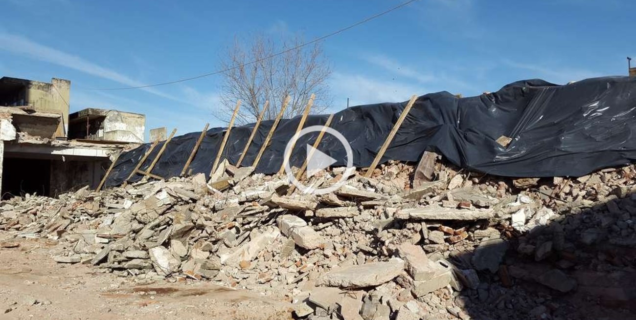 Cementerio: así se demuele la sección 126