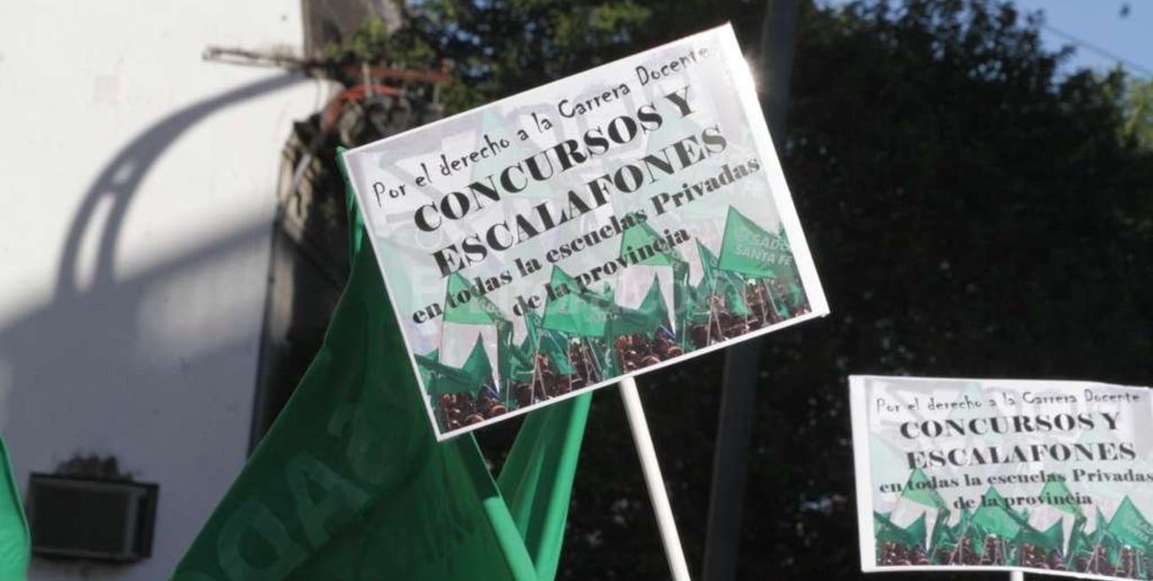 El Sadop reclama que los docentes privados se designen por escalafón