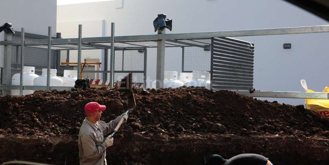 Por razones de seguridad retiraron las chanchas del edificio 