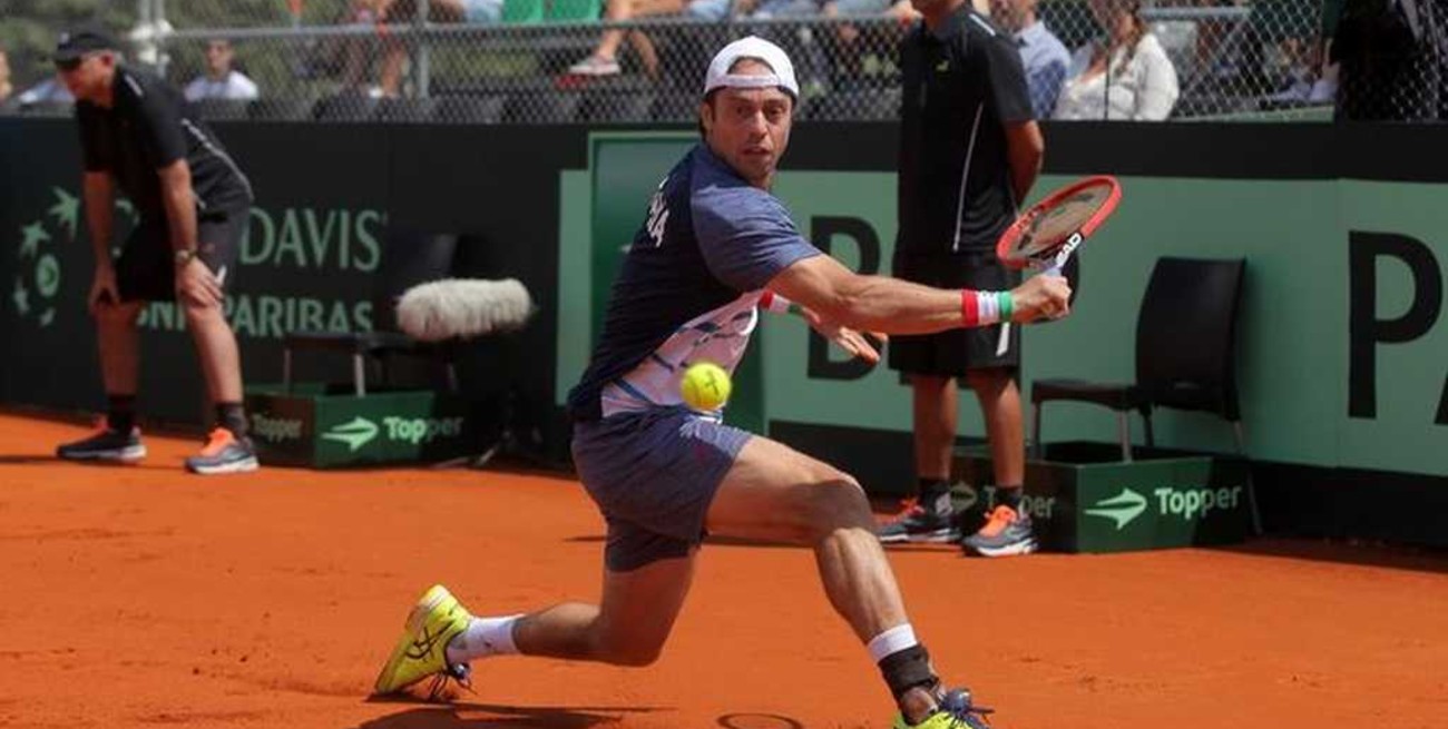 Argentina cayó en el primer punto de la Copa Davis