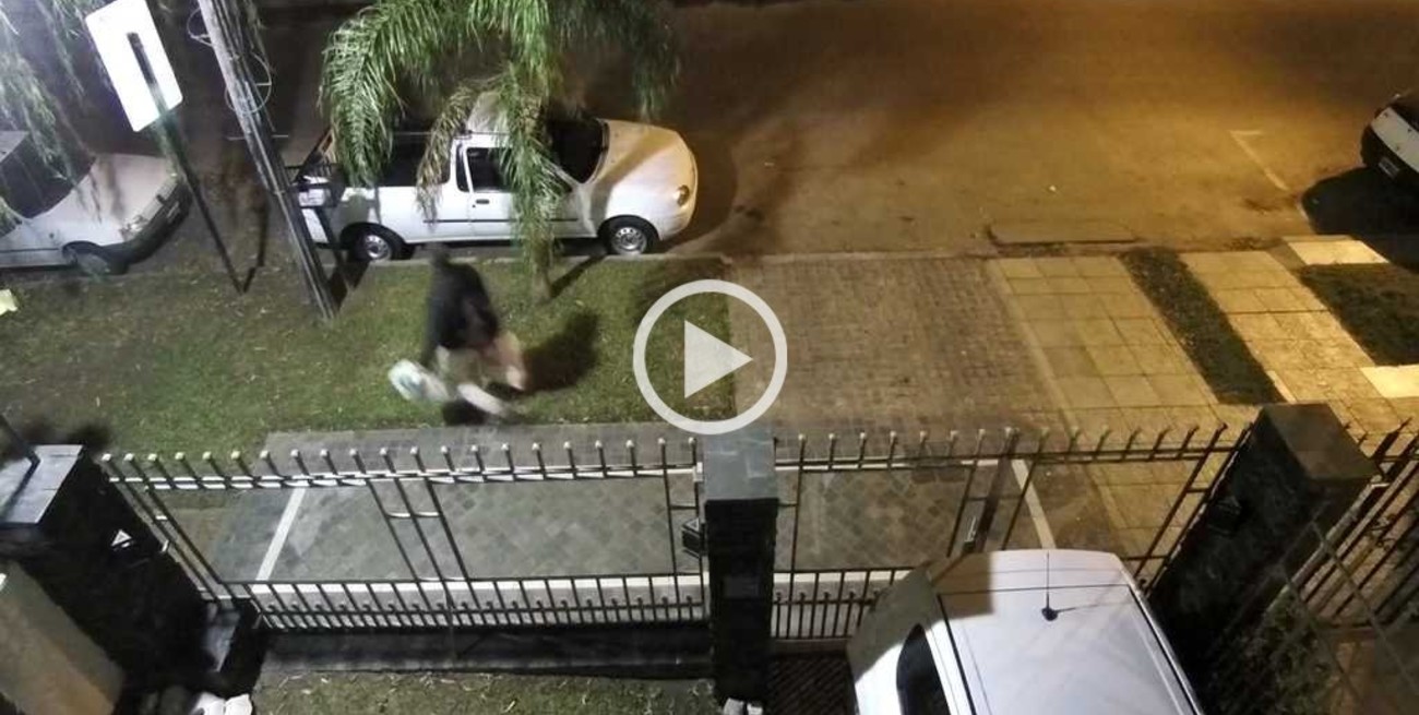 Video: así actúa un quemacoches en Santa Fe