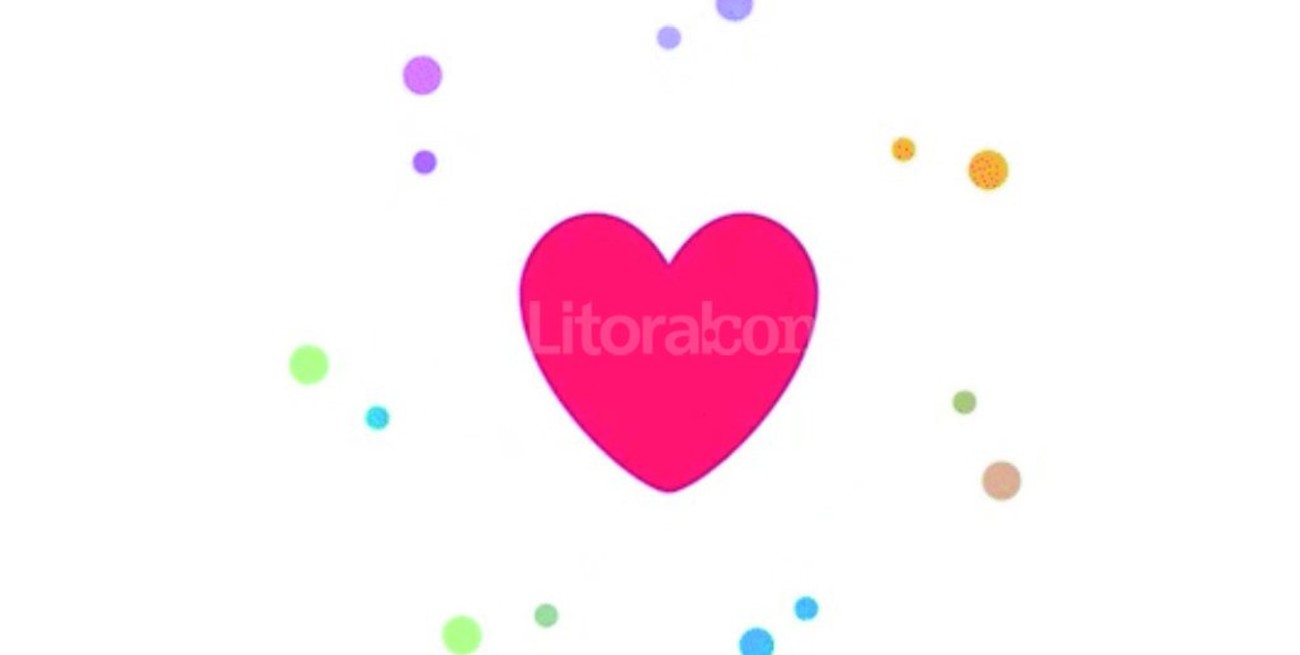 Lluvia de corazones en Twitter