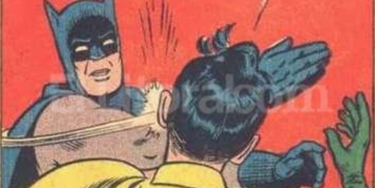 Se cumplen 50 años de la cachetada de Batman a Robin