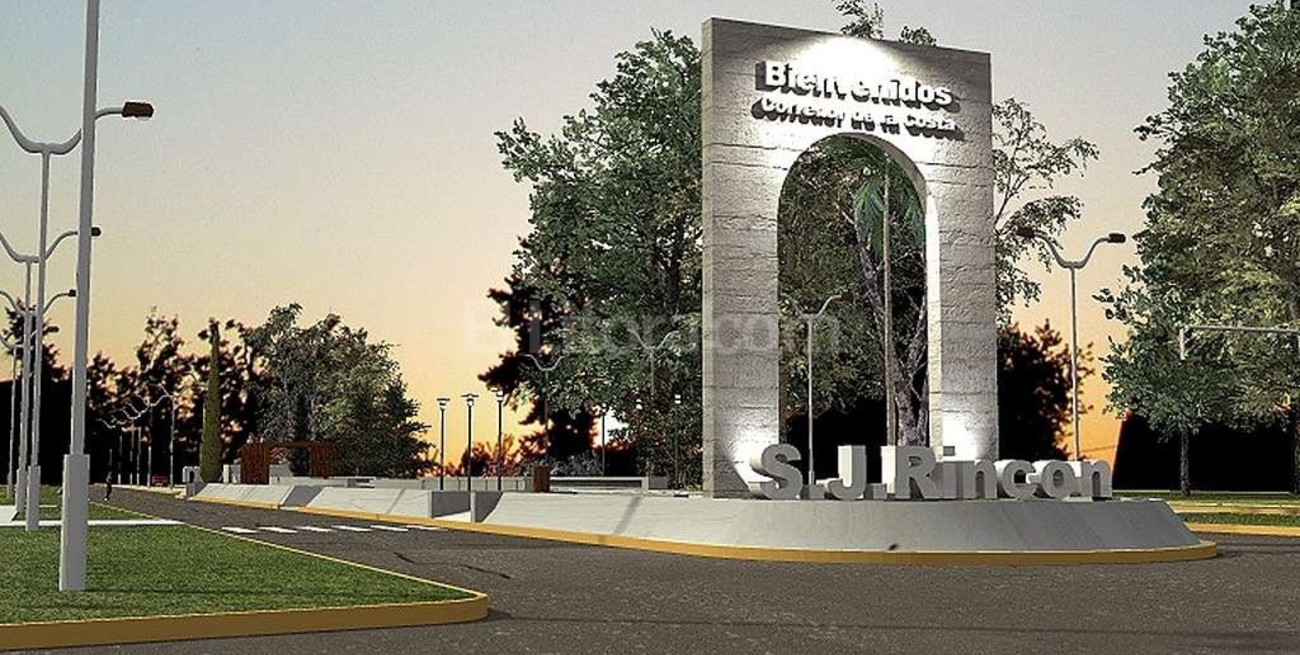 Construirán un portal en el acceso a San José del Rincón