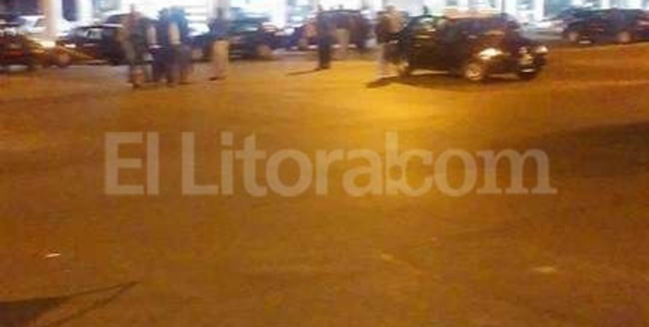 Apuñalaron a taxista y hubo una protesta en la noche