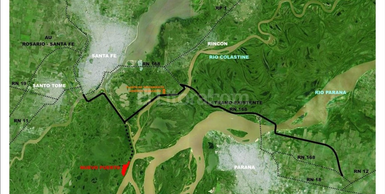Santa Fe define criterios para la traza del Puente a Paraná