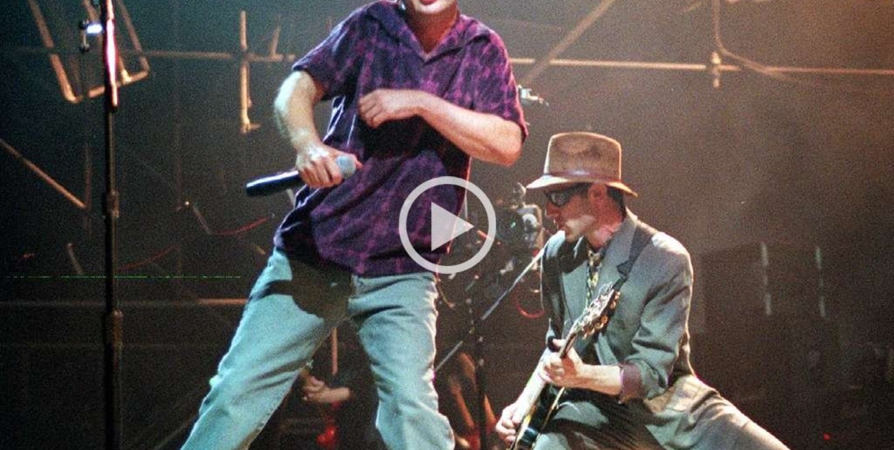 Imágenes inéditas de un ensayo de Los Redondos 