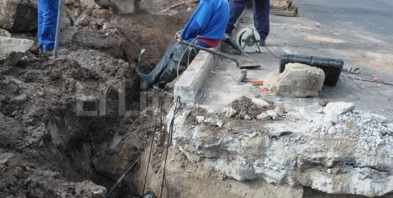 Assa busca las causas de la nueva grieta en bulevar