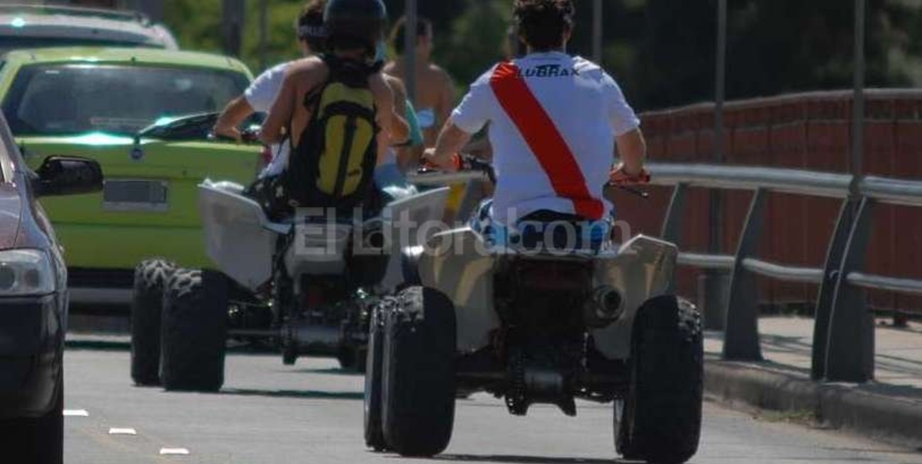 Los cuatriciclos no son vehículos aptos para circular por la vía pública