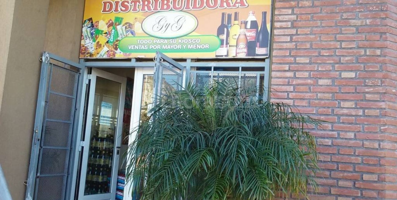 Atraco en una distribuidora para kioscos