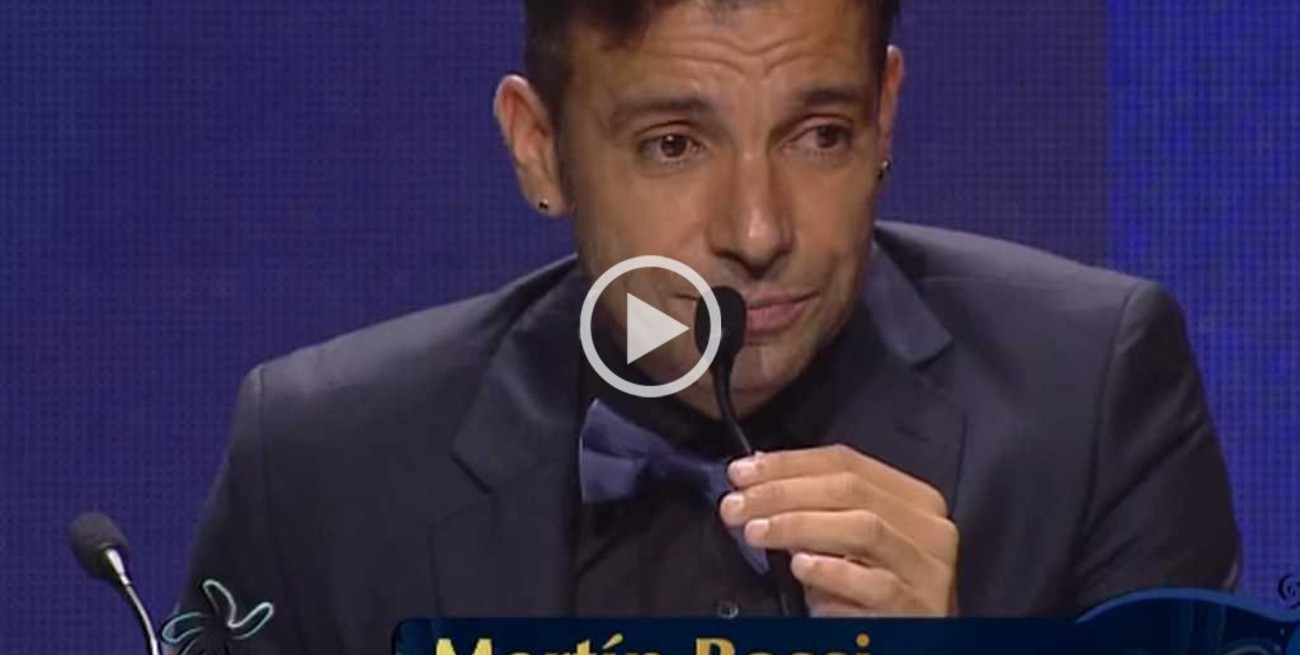 Martín Bossi ganó el premio "Estrella de Mar"