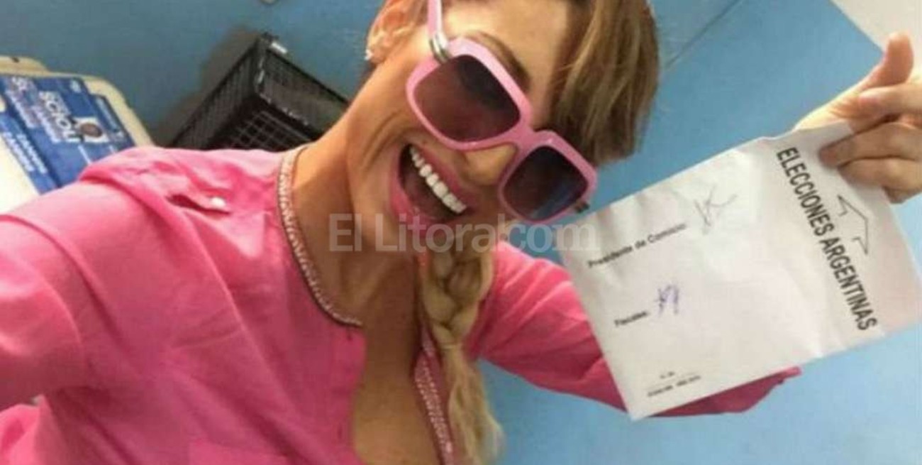 Vicky Xipolitakis votó a tres candidatos presidenciales