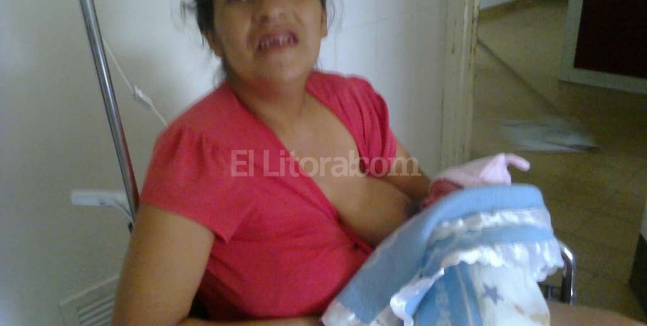 Dio a luz en el baño de la terminal de ómnibus