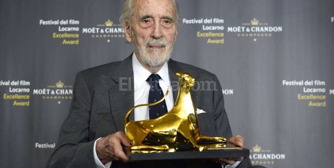 Falleció Christopher Lee, legendario actor británico