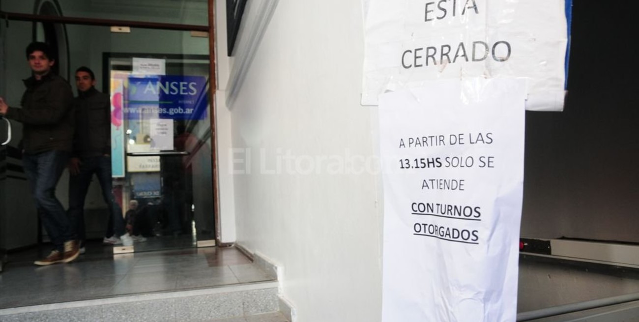 En Anses sólo atienden a beneficiarios con turno