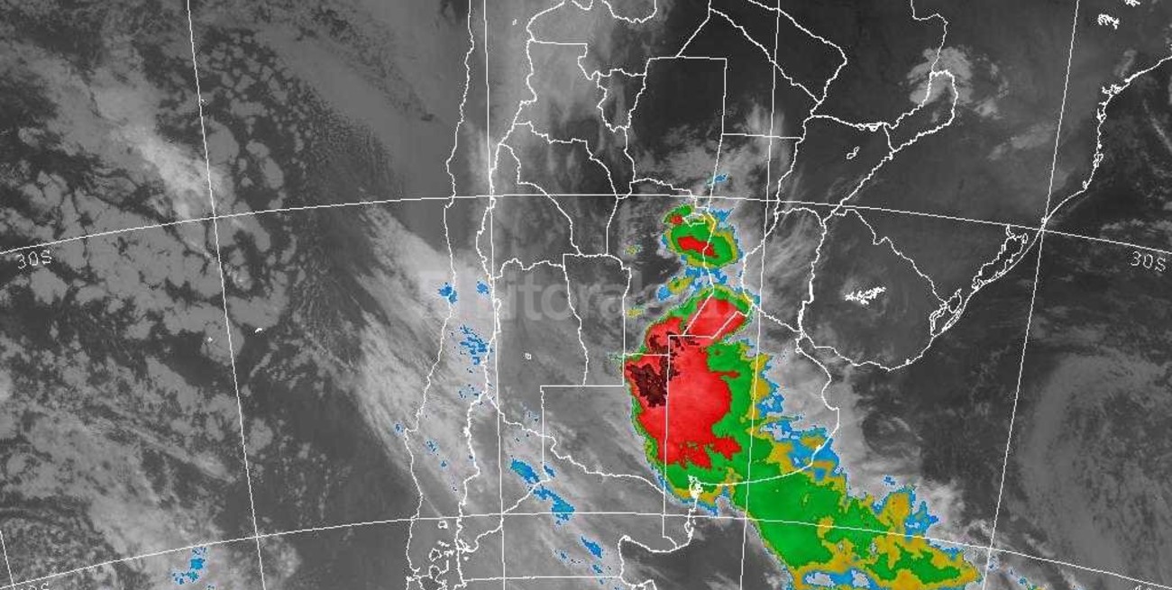 Alerta por tormentas para sur y centro de Santa Fe