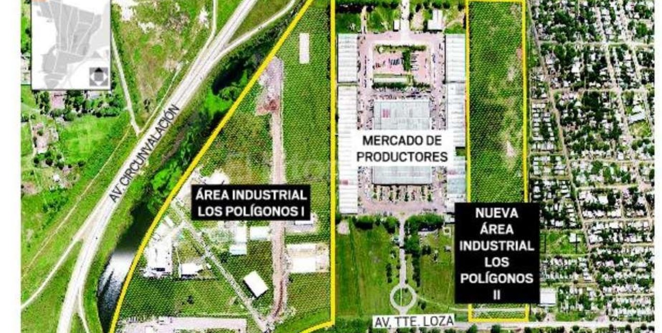 Aprobaron la creación de Los Polígonos II