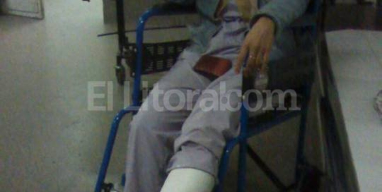 Para robarle la moto, la hacen caer y le fracturan el tobillo