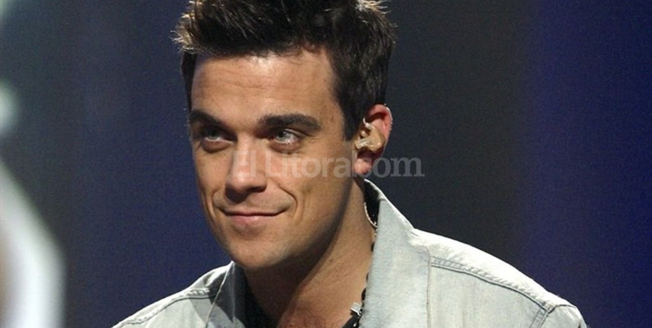 Mirá cómo luce Robbie Williams sin ropa