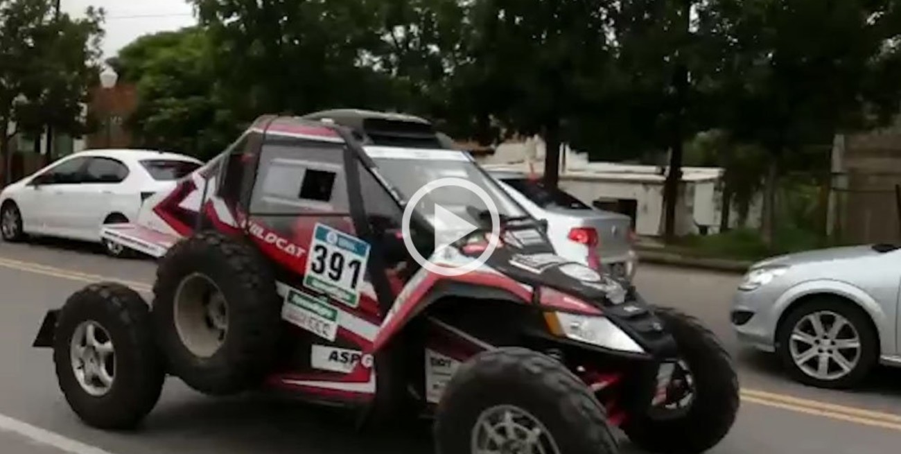 Video: el paso del Dakar por tierras cordobesas