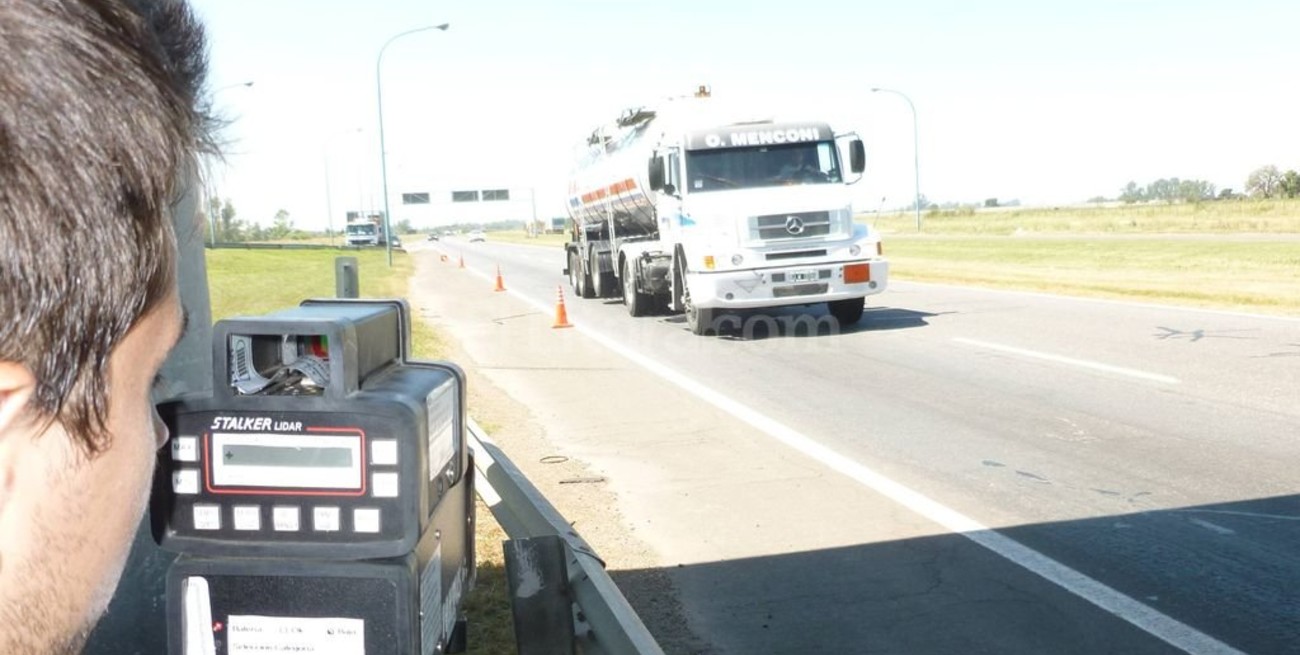 Labraron 125 mil multas por exceso de velocidad en rutas