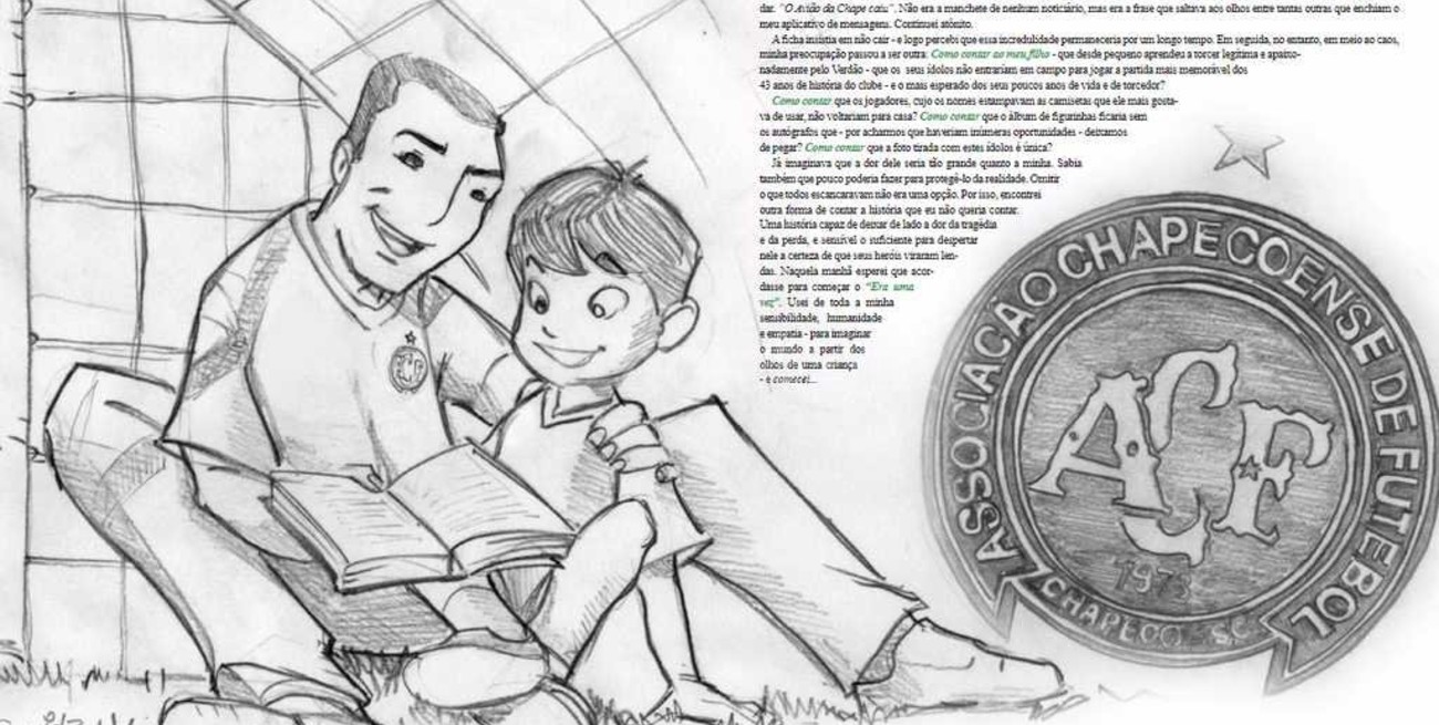 Un cuento de niños para explicar la tragedia de Chapecoense