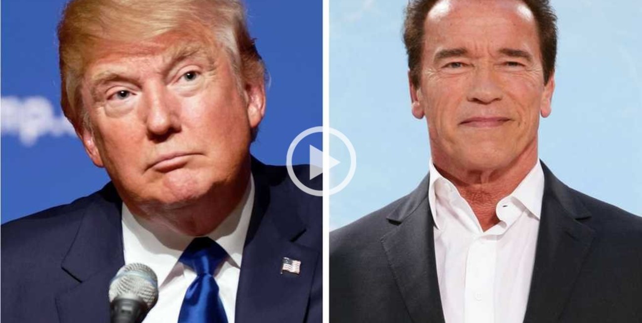 Video: Trump se pelea hasta con Terminator