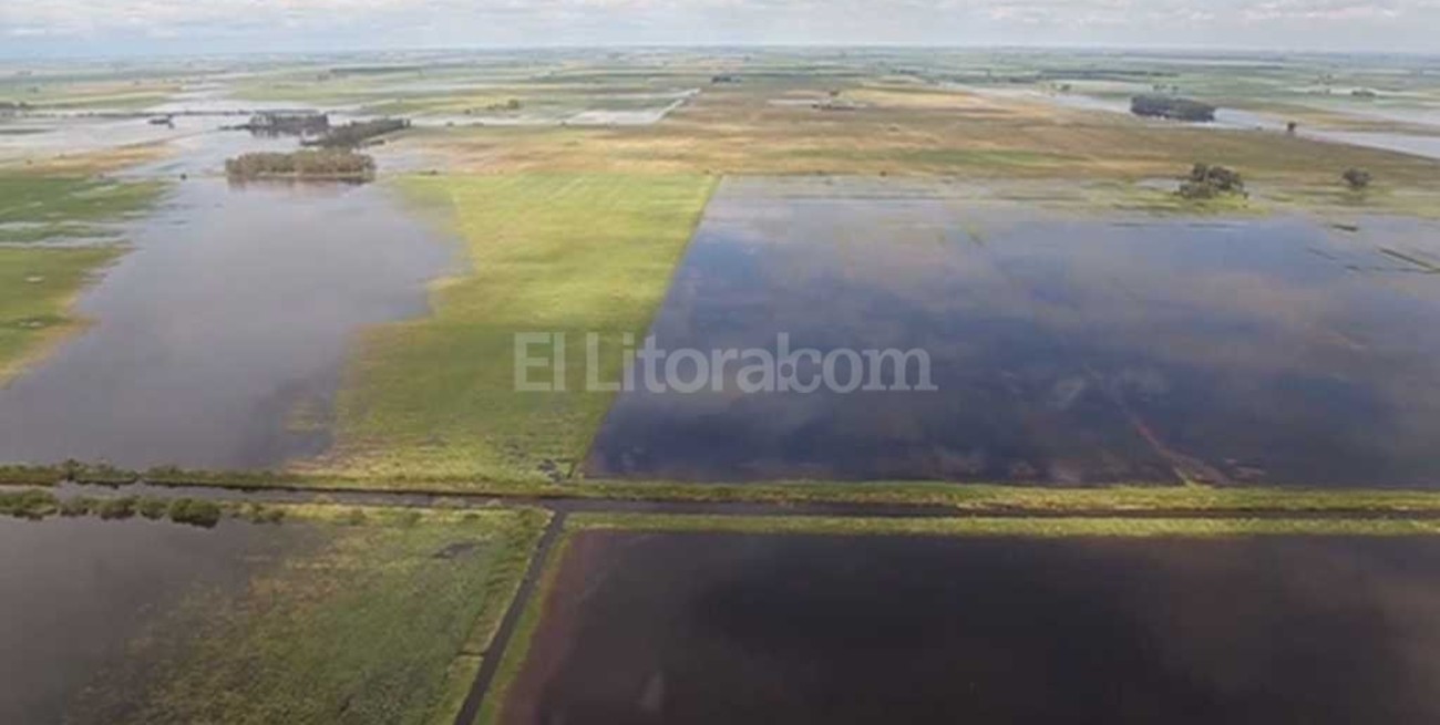 San Cristóbal y San Justo afectados por el agua 