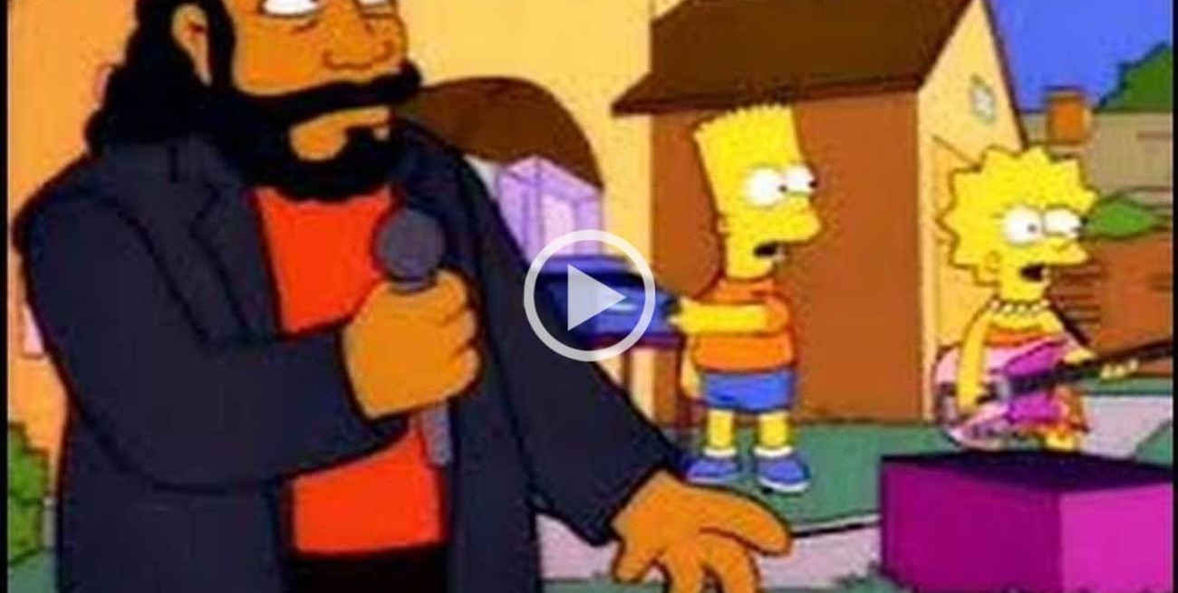 Video: Los Simpsons cantan cumbia