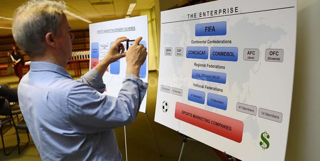 Escándalo en la FIFA: tres argentinos entre los 14 imputados