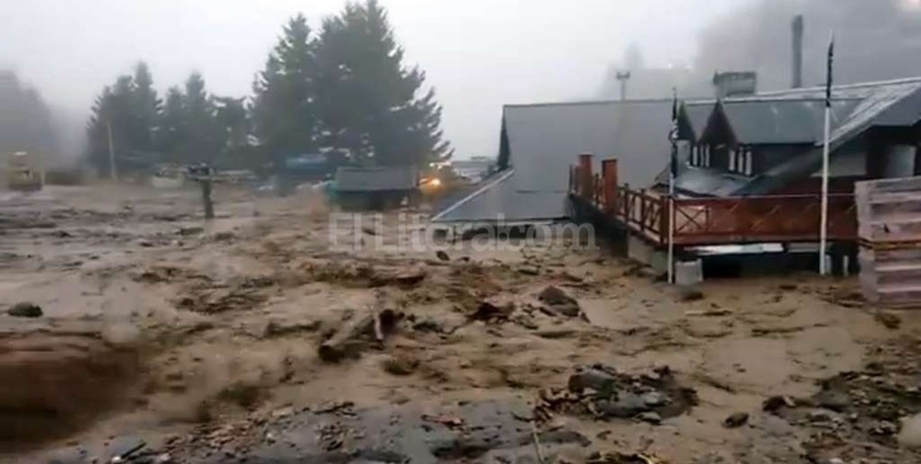 Paró de llover y Bariloche comienza a normalizarse