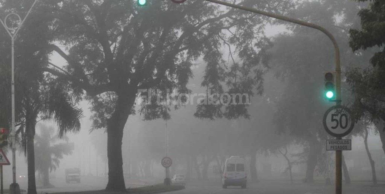 Emitieron un alerta vial por la niebla en Santa Fe