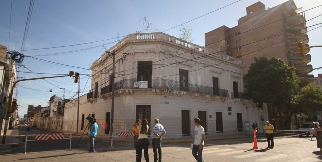 Derrumbe y desalojo en el Archivo General de la Provincia
