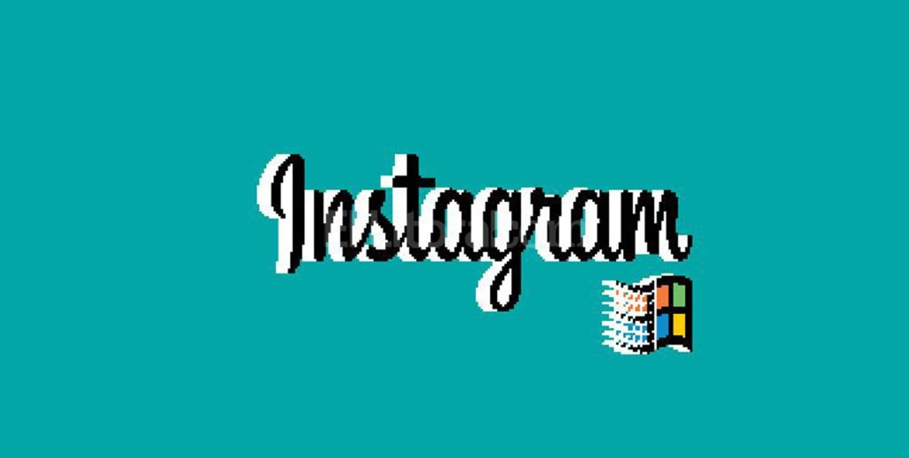 Así se ve Instagram en Windows 95