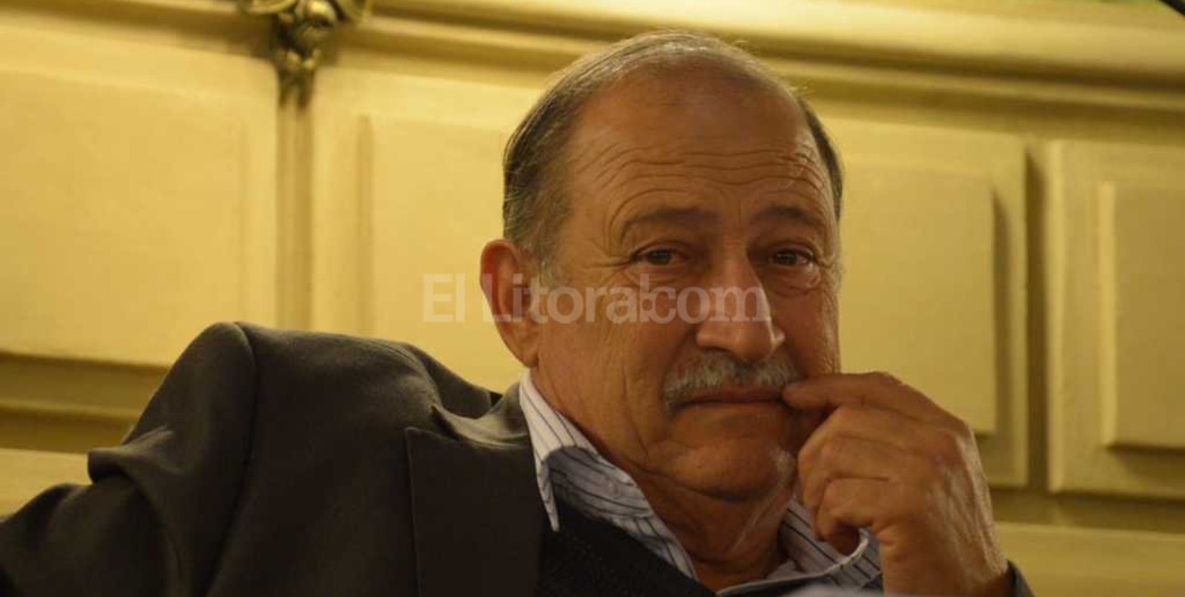 Falleció el senador de Vera, Hugo Pucheta