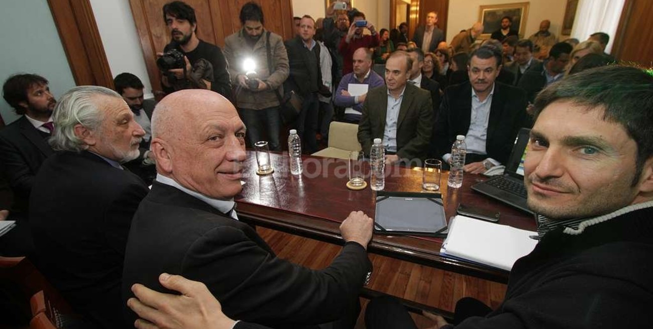 Silberstein y Pullaro pasaron por Diputados