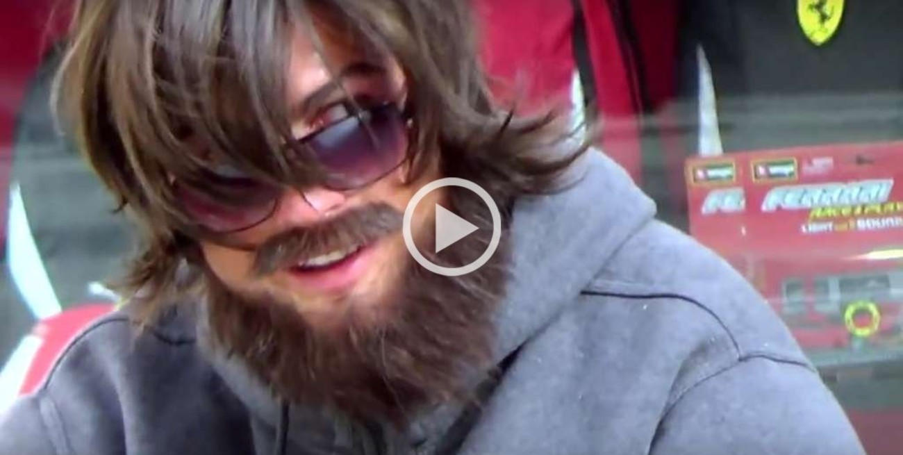 Cristiano Ronaldo se disfrazó y sorprendió a todos en una plaza