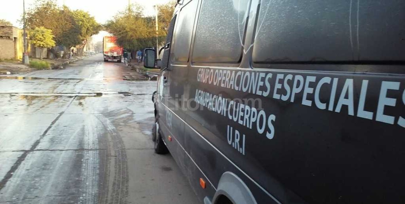 Secuestro de marihuana  en el barrio Chaqueño