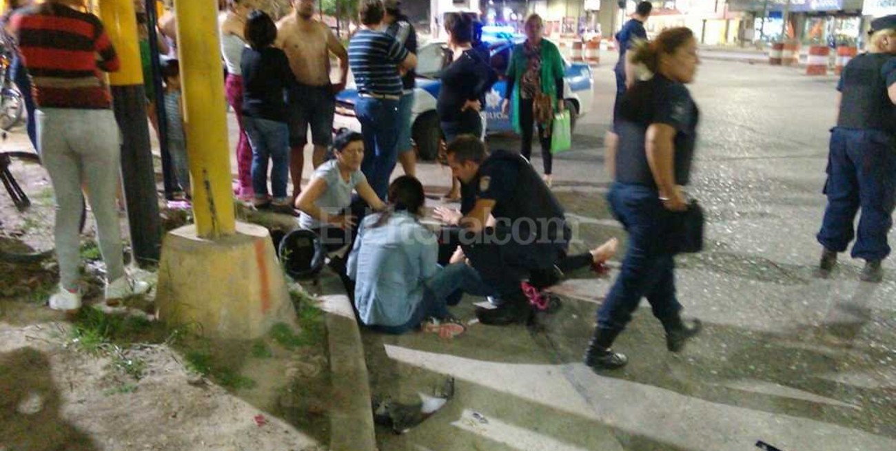 Un choque y un reclamo repetido