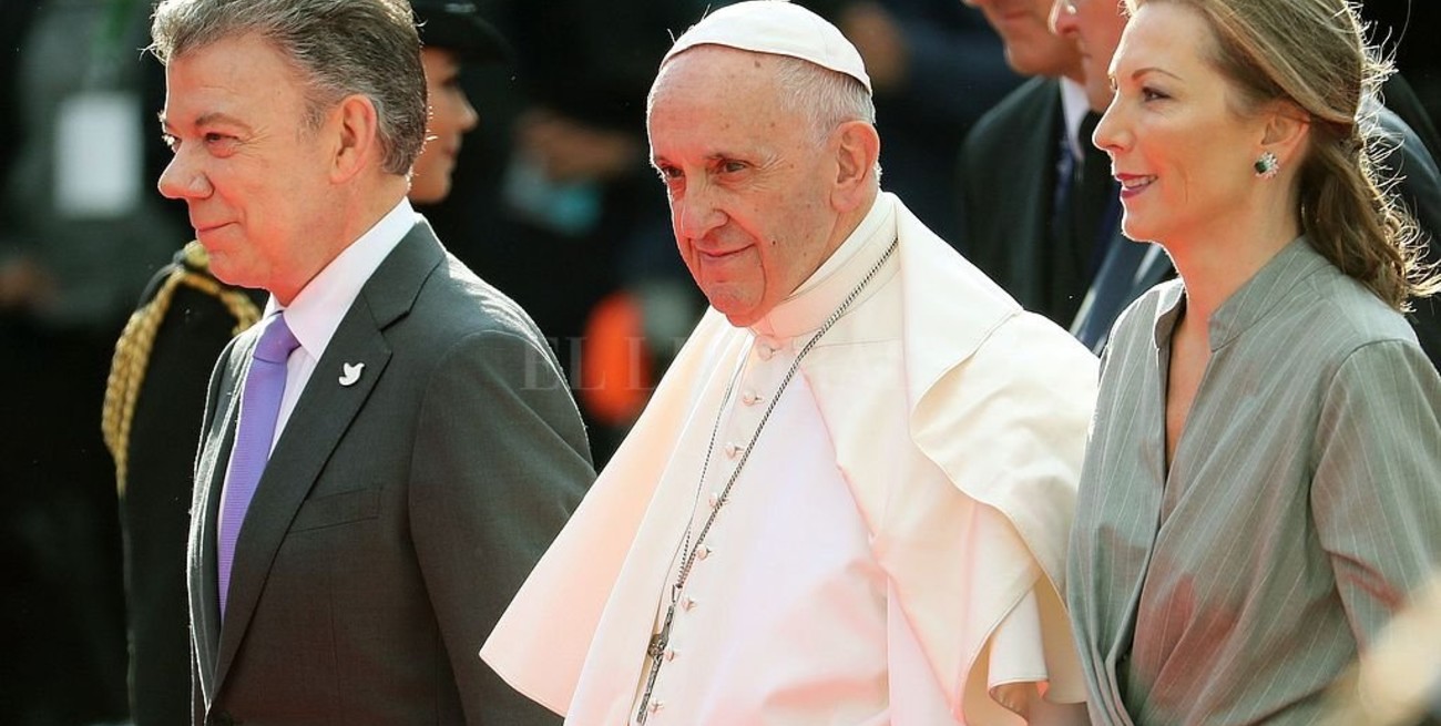 Francisco llegó a Colombia 