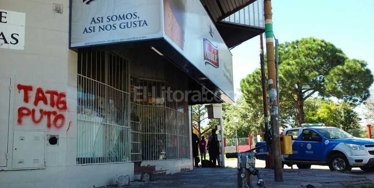 Atacaron el quiosco frente a la cancha de Colón