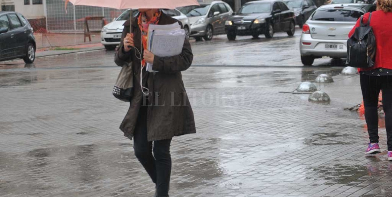 Húmedo e inestable miércoles en la ciudad