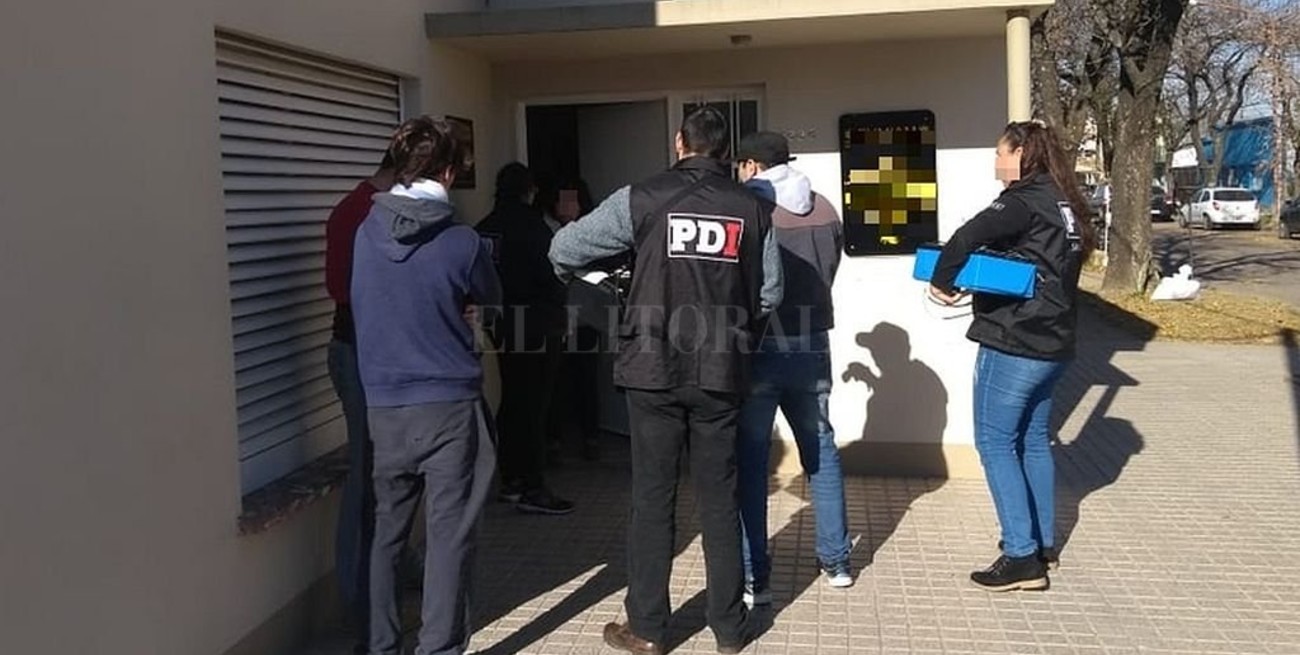 Allanaron un estudio jurídico de Esperanza