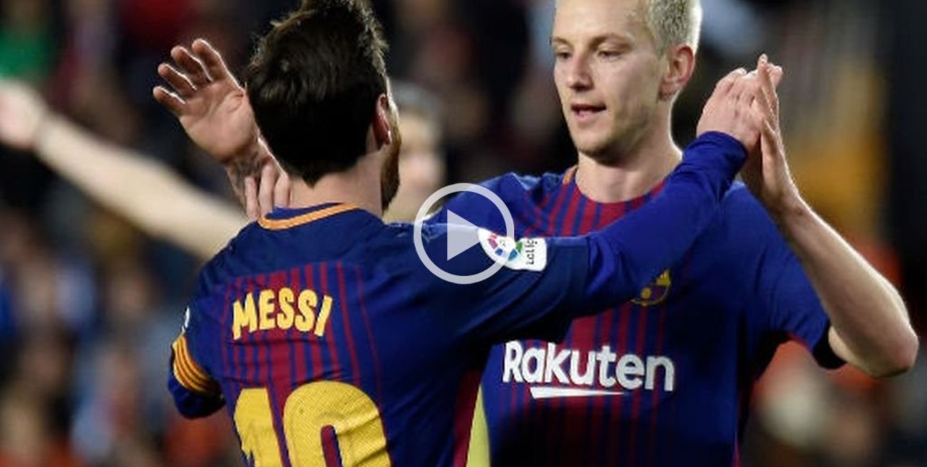 Rakitic: "Nunca había visto cuidarse tanto a Messi en el gimnasio"